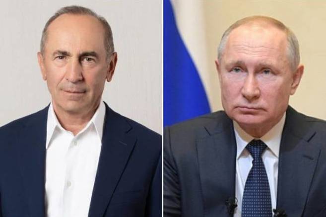 Wargonzo: Путин провел разговор с Кочаряном во время его поездки в Москву