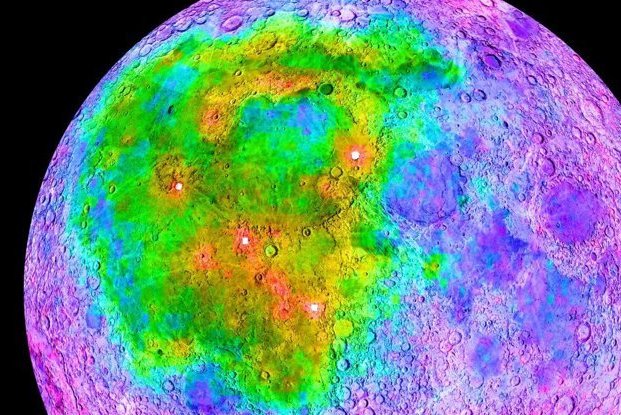 Лунный кратер Южный полюс предоставил новую информацию о том, как сформировался естественный спутник Земли