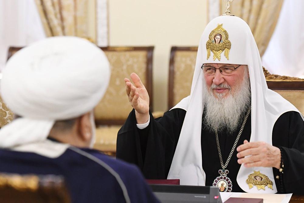 Патриарх Кирилл обсудил с Аллахшукюром Пашазаде карабахский конфликт