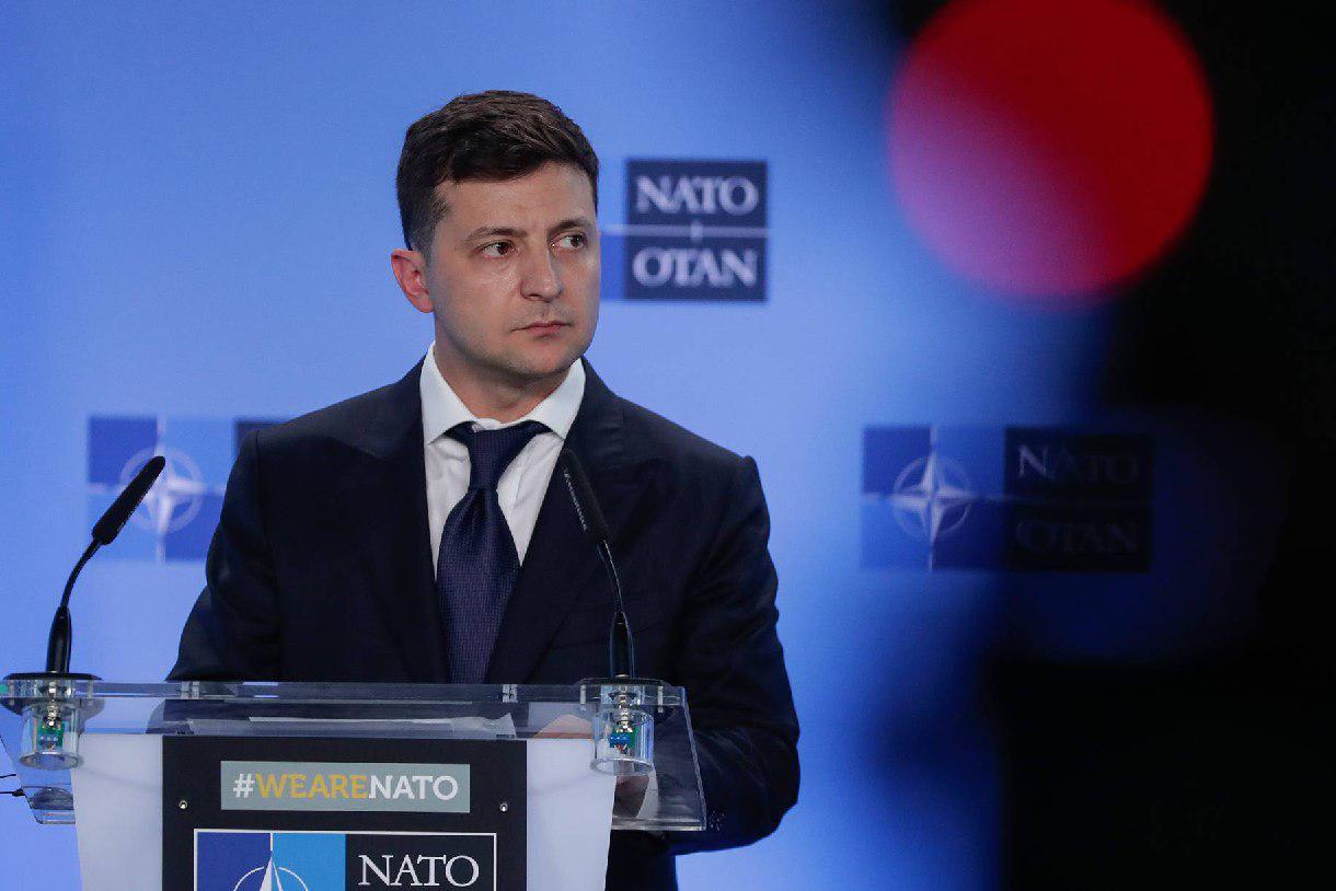 Зеленский: вопрос вступления Украины в НАТО должен быть решен немедленно