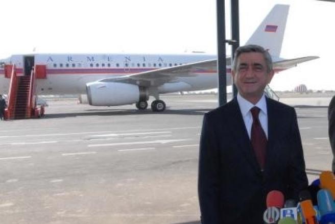 Սերժ Սարգսյանի ինքնաթիռի ծախսը