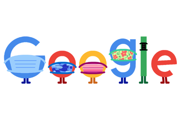 Напомнить пользователям, что опасность еще не миновала: Google посвятил новый дудл защитной маске