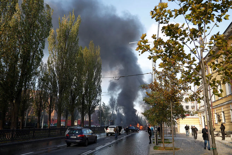 Мэр Киева сообщил о взрывах в центре города