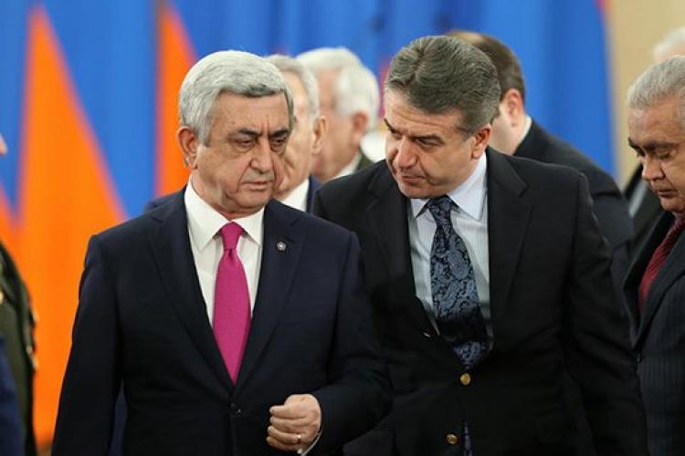 Премьер-министра Карена Карапетяна и президента РА Сержа Саргсяна не будет в пропорциональном списке РПА