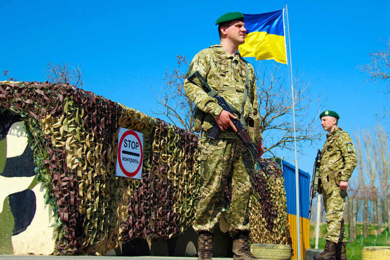 ФСБ: Украинские пограничники прекратили охрану границы с Россией