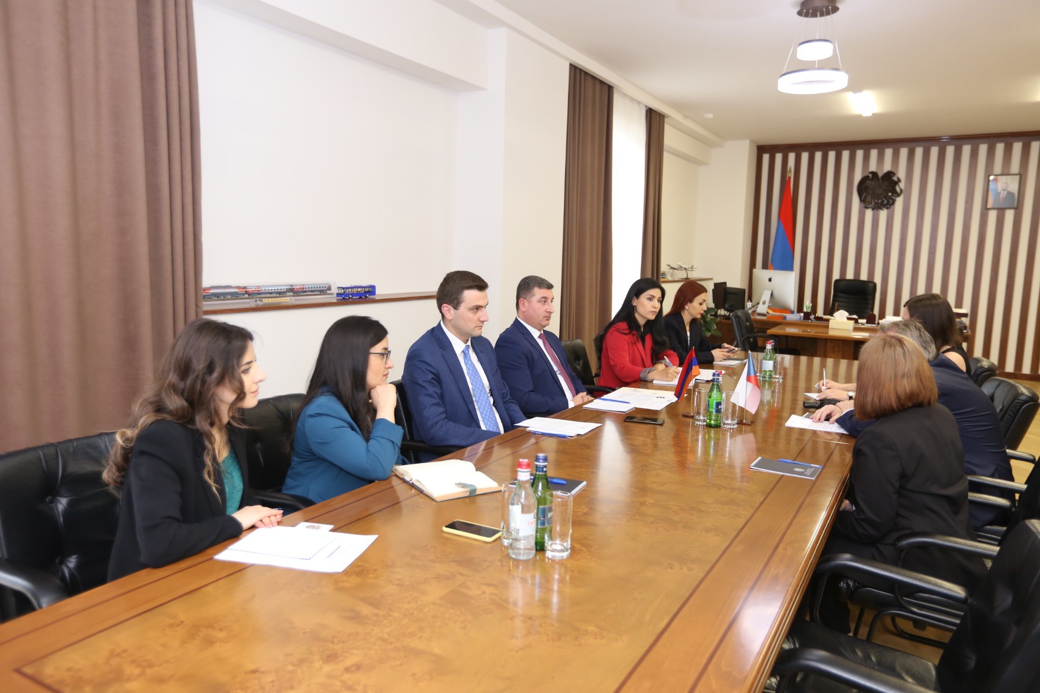 Քննարկվել է չեխական ընկերության կողմից Ստեփանավանում փոքր օդանավերի արտադրության հարցը