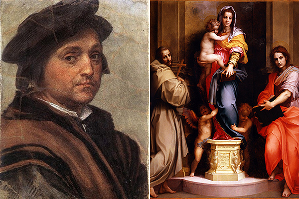 Вазари называл его «художником без изъяна»: Андреа дель Сарто –знаменитый живописец Высокого Возрождения