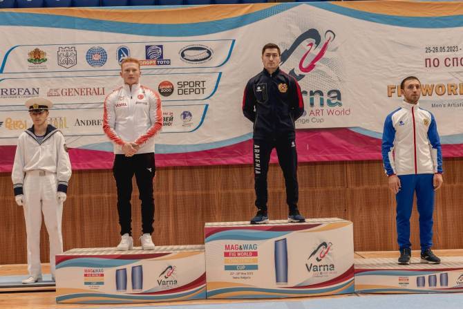 World Challenge Cup: члены сборной Армении по гимнастике завоевали 4 медали на международном турнире по спортивной гимнастике 