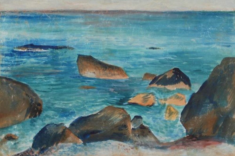 За простыми сюжетами скрывается важный философский вопрос противостояния человека и природы: море на полотнах Елены Бебутовой (часть 2)