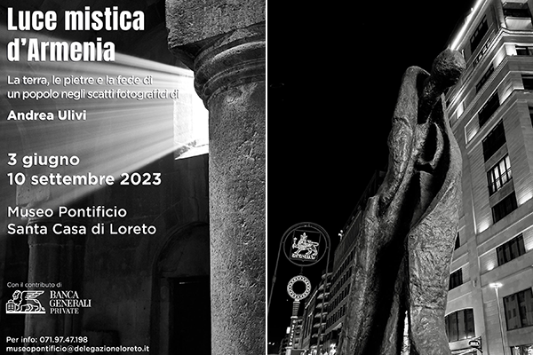 В музее «Pontificio Santa Casa Museum» в итальянском Лорето открылась выставка «Мистический свет Армении» фотографа Андреа Уливи