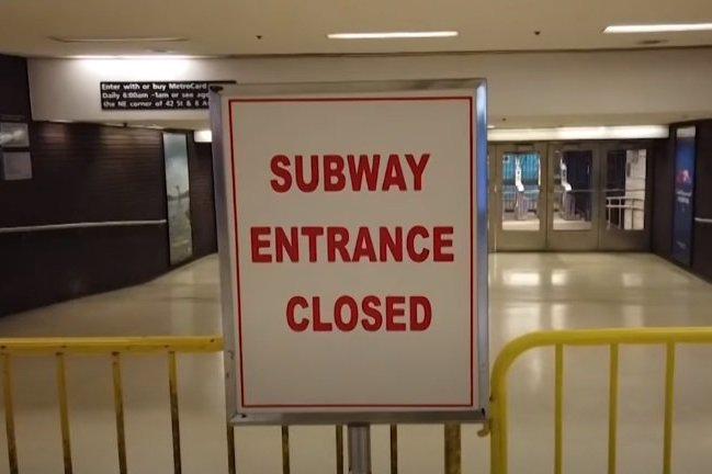 Впервые за 115 лет: все 472 станции нью-йоркского метрополитена перестали работать круглосуточно