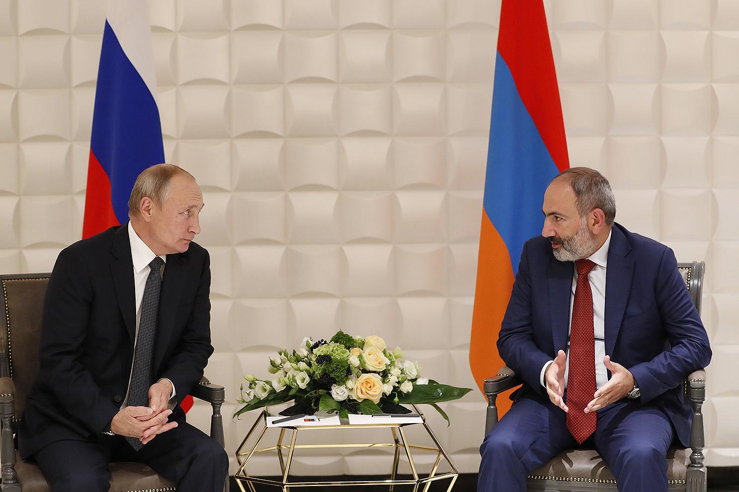 Никол Пашинян и Владимир Путин обсуждали газовую тематику – пресс-секретарь
