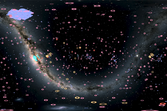 Потрясающая карта неба: 4000 экзопланет – в одном видео