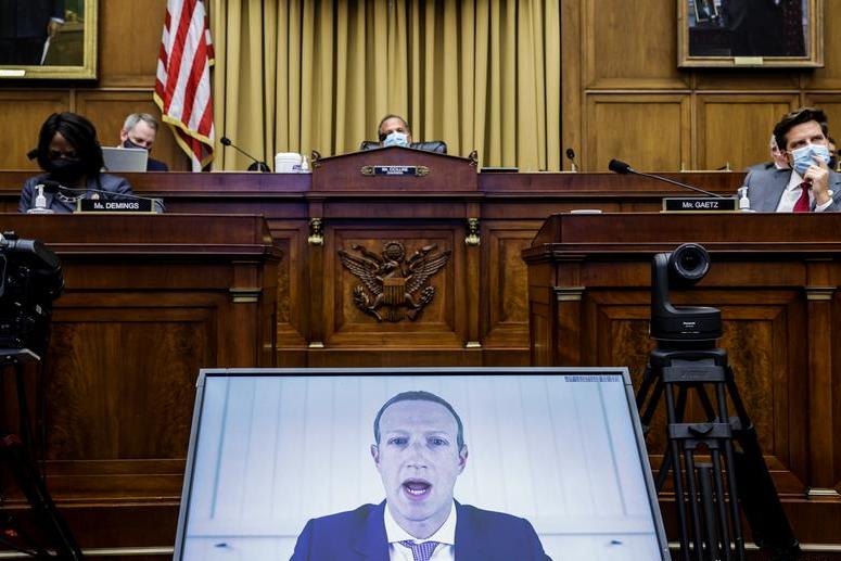 В Конгрессе США раскритиковали Amazon, Apple, Facebook и Google за «монопольную власть» 