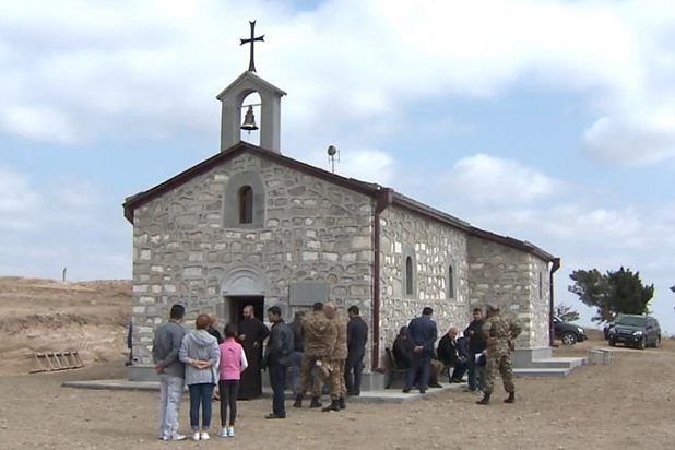 Видео BBC об «исчезновении армянской церкви» в Карабахе, после перехода территории под контроль Азербайджана