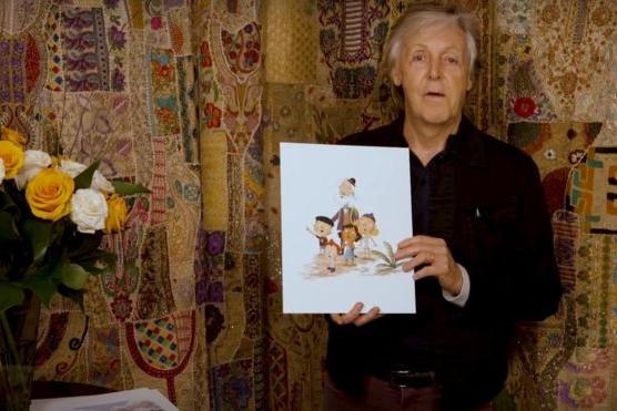 Экс-битл Пол Маккартни написал детскую книжку «Hey, Grandude!» - для всех дедушек и их внуков во всем мире