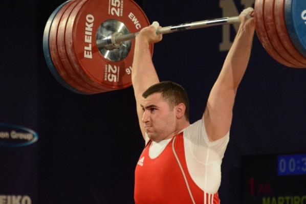 Тяжелая атлетика: Симон Мартиросян — чемпион Европы