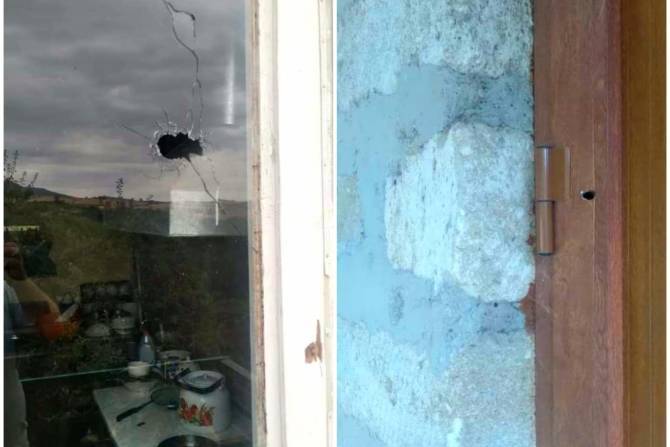 Կարմիր Շուկայի բնակչի բակում 7.62 մմ-անոց 8 գնդակ է հայտնաբերվել. հաղորդում՝ ադրբեջանցիների կրակոցների մասին