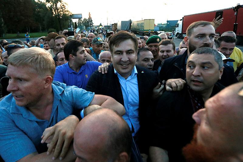 На Украине возбуждено уголовное дело после пересечения Саакашвили границы