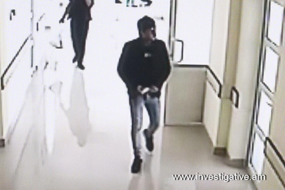 Փնտրվում է հիվանդանոցի հանդերձասրահից գողություն կատարած անձը