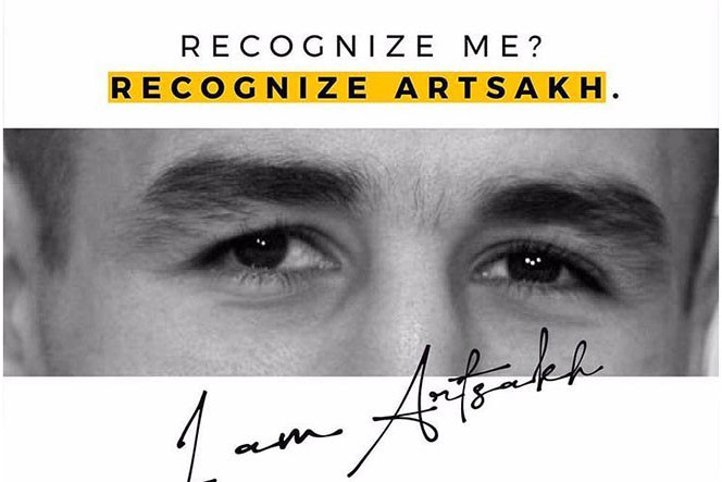 «Recognize me? Recognize Artsakh»: Артур Абраам призвал международное сообщество признать независимость Арцаха