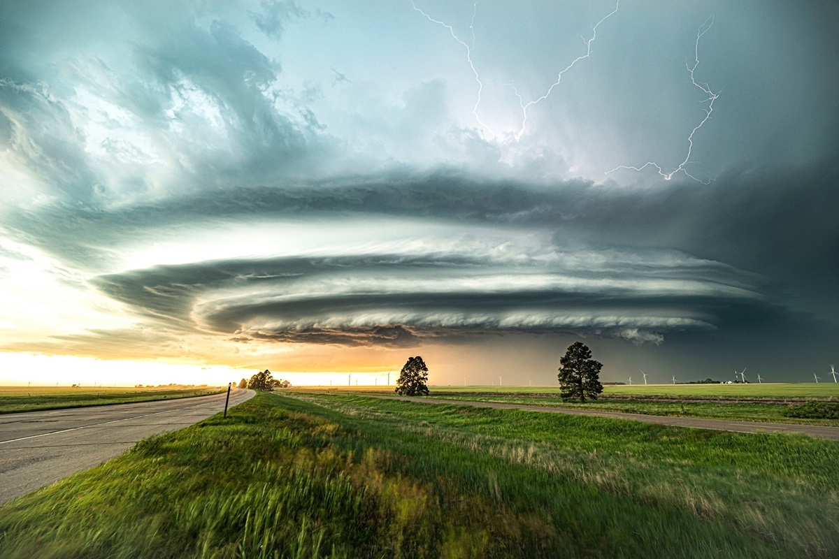 Всемирная метеорологическая организация представила лучшие фотографии природных явлений 2020 года
