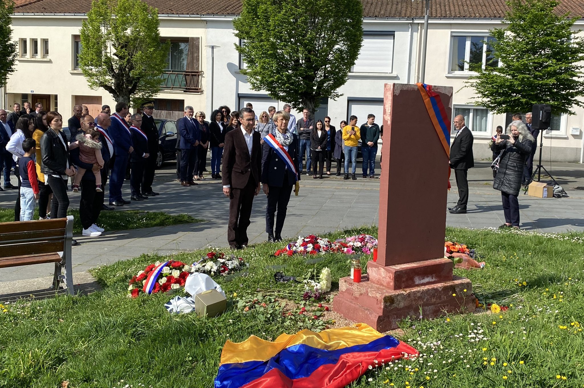 В разных городах Франции прошли мероприятия, посвященные 107-й годовщине Геноцида армян