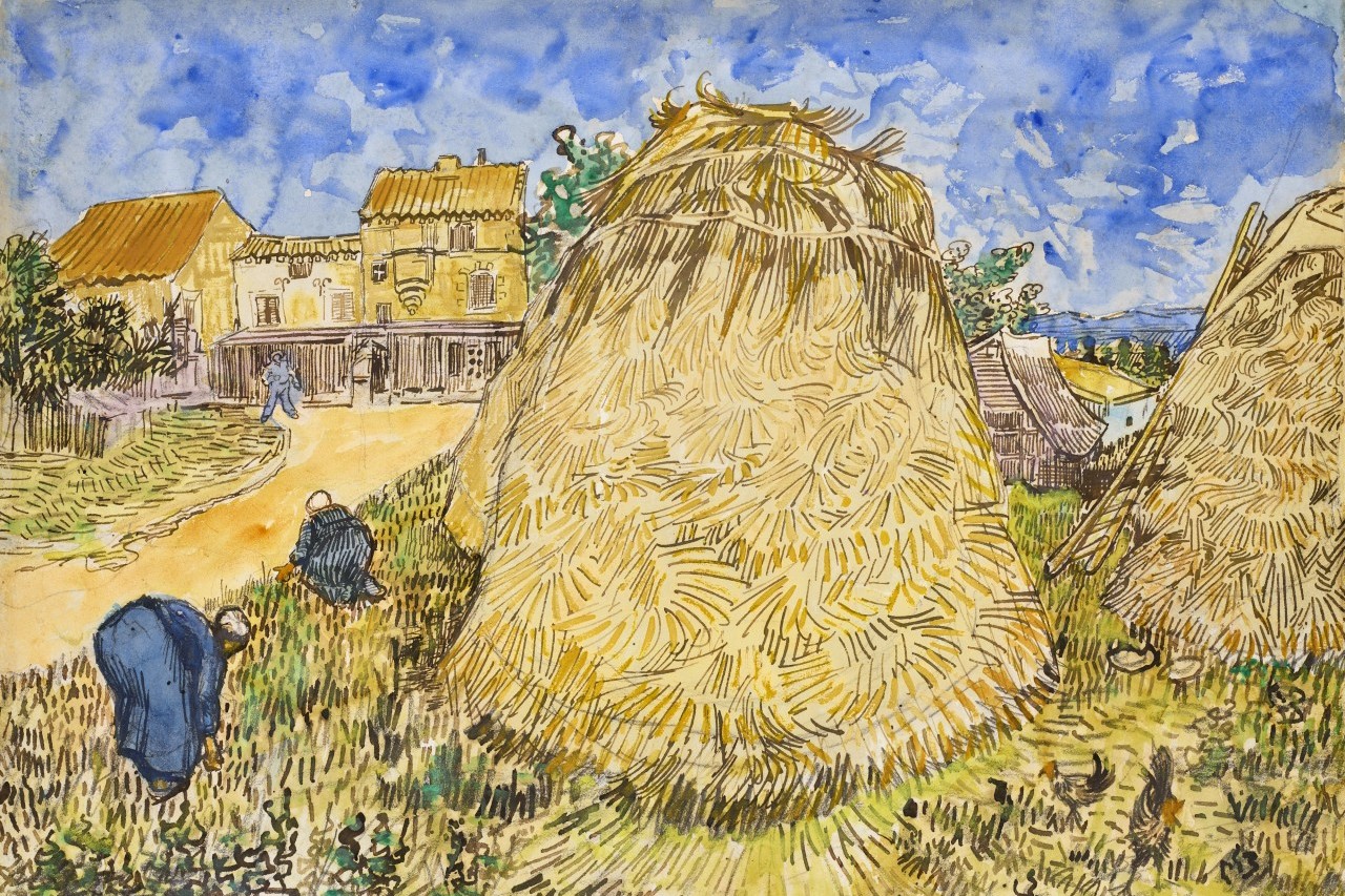 Захваченная нацистами в период оккупации Франции картина Ван Гога «Стога пшеницы» продана на аукционе  за $35,9 млн