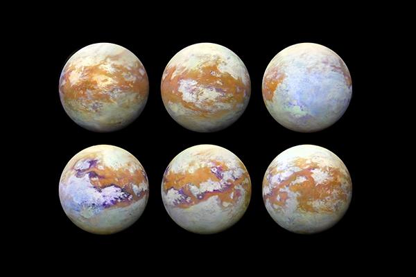 Ученым удалось составить первую карту поверхности Титана