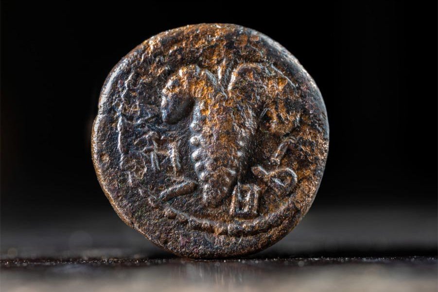 В Израиле нашли редчайшую монету времен иудейского восстания против Рима