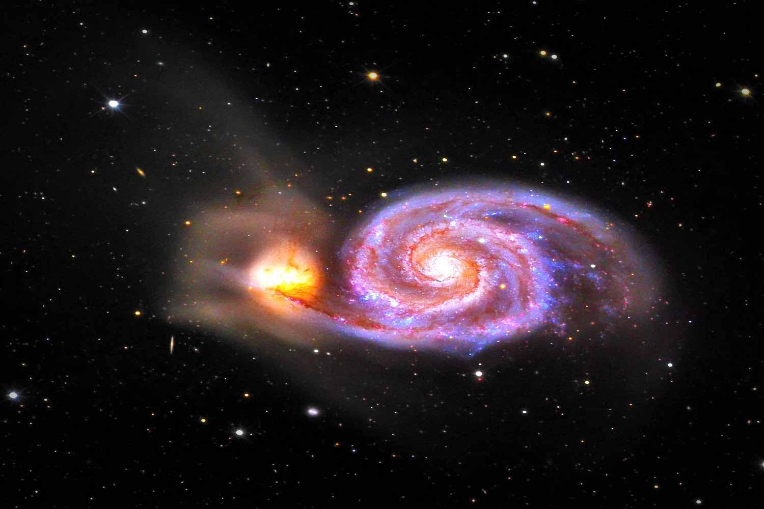 Ученые: через 2,5 млрд лет Млечный Путь столкнется с соседней карликовой галактикой, но начало будущего слияния можно увидеть уже сегодня