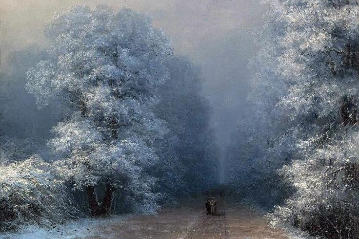 Не только марины: завораживающие зимние пейзажи Айвазовского