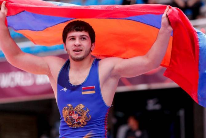 На международном турнире в Киеве армянские борцы завоевали 5 медалей