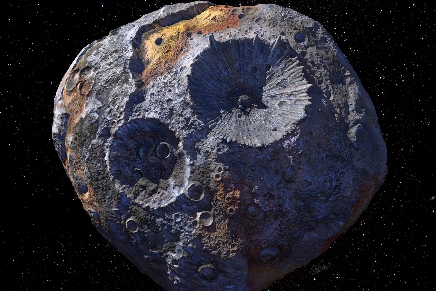 NASA на 5 октября назначило старт долгожданной космической миссии к массивному астероиду Психея