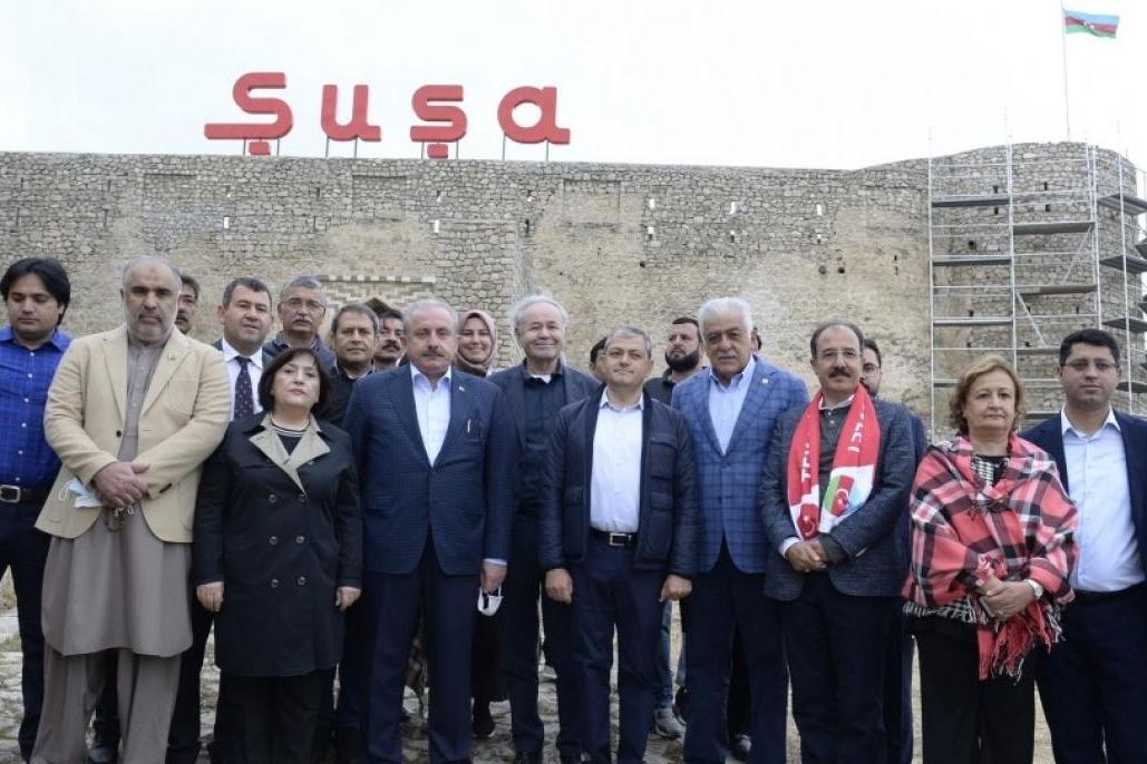 Ադրբեջանի, Թուրքիայի և Պակիստանի խորհրդարանների նախագահներն այսօր այցելել են Շուշի
