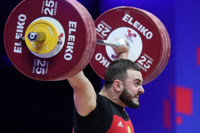 Тяжелоатлет Самвел Гаспарян – бронзовый призер чемпионата мира