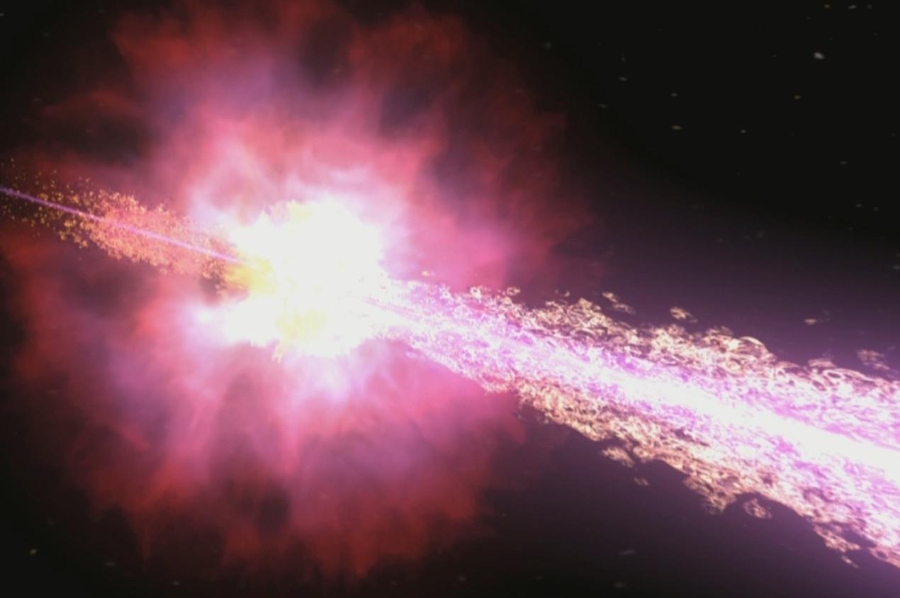 Астрономы проанализировали гамма-вспышки рекордных энергий и установили их характеристики и источники