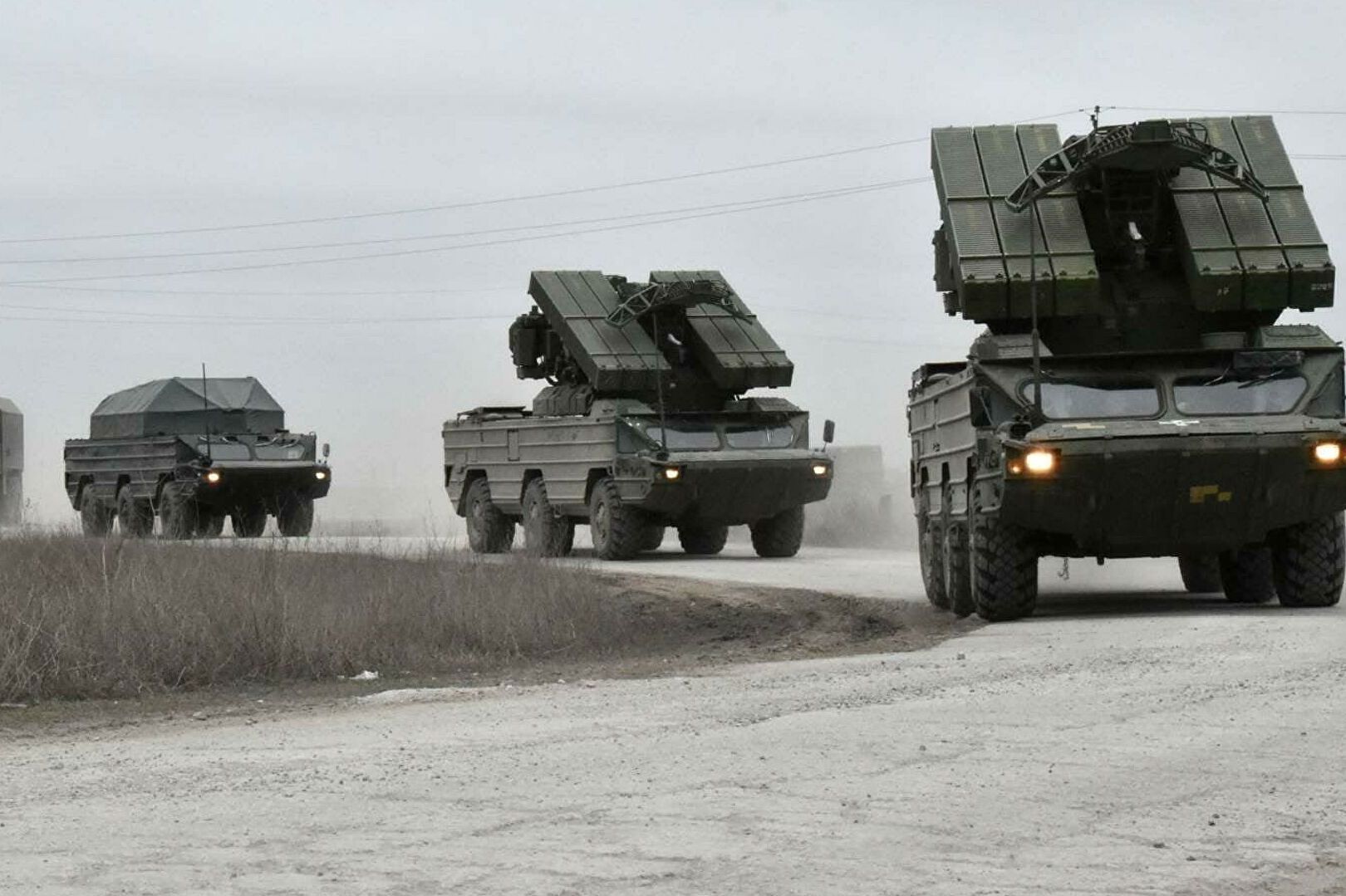 Украинские военные провели на границе с Крымом учения с применением систем «Град»