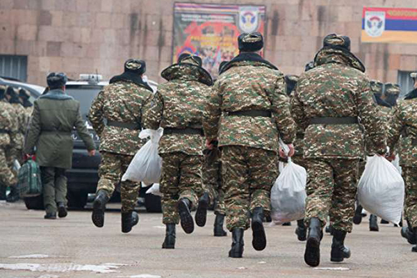 Зимний призыв на обязательную воинскую и альтернативную службу в Армении начнется с 25 декабря