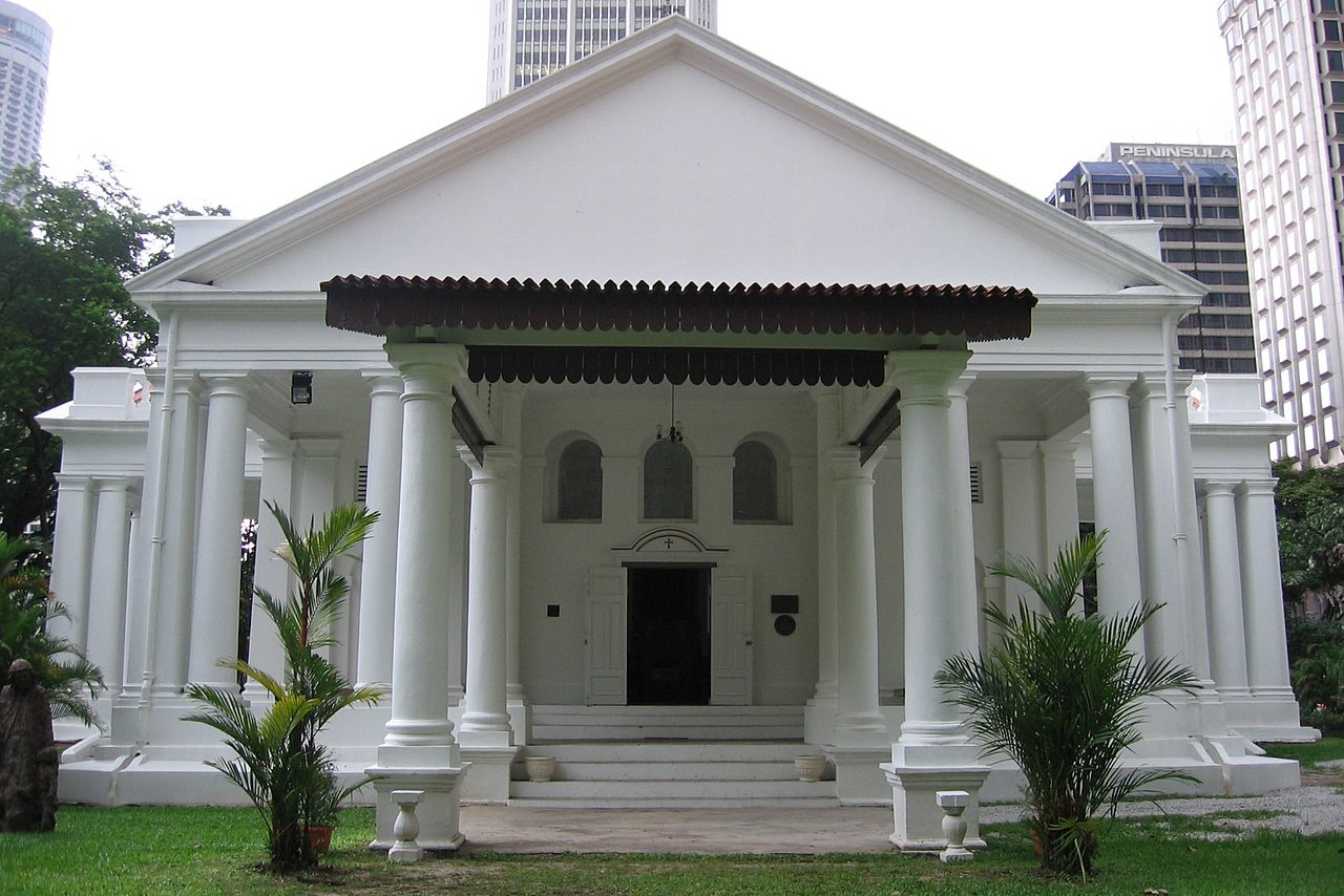 Армянская церковь Св. Григория Просветителя – старейший христианский храм Сингапура, признанный национальным памятником  