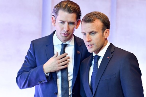Главы Франции и Австрии публично поругались на саммите ЕС: Politico