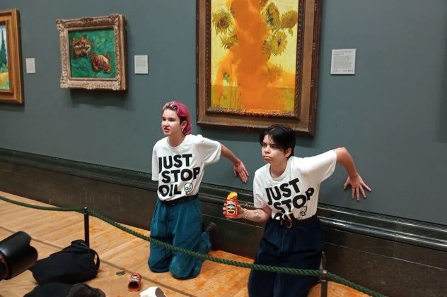 Экоактивисты грозятся усилить атаки на произведения искусства
