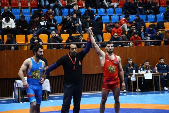 Известны призеры чемпионата Армении по вольной борьбе