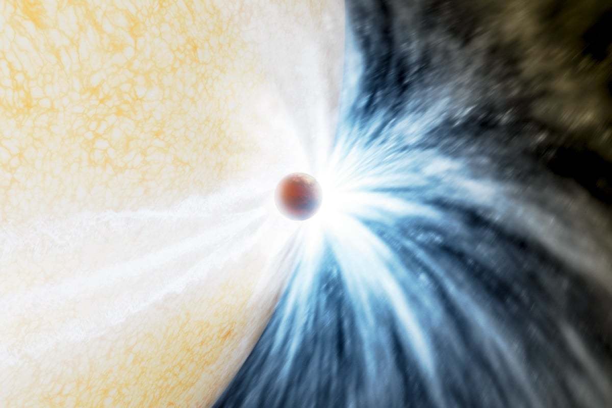 Массивная планета гибнет в объятиях своей звезды: астрономы впервые наблюдали этот процесс с безопасной дистанции    