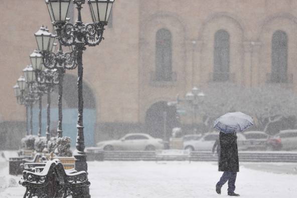 Погода в Армении: снег и похолодание на 15-17 градусов
