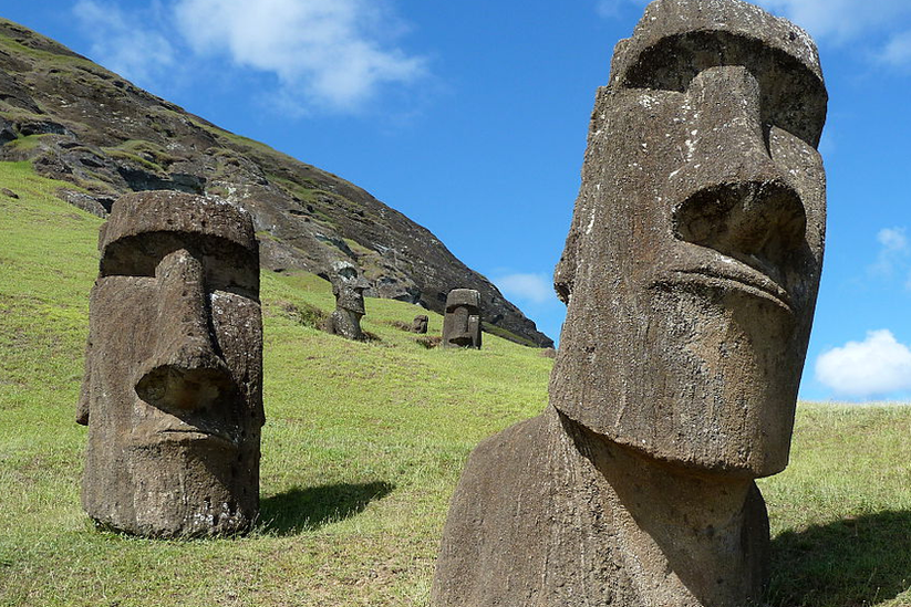 Археологи наконец выяснили предназначение моаи – истуканов острова Пасхи 