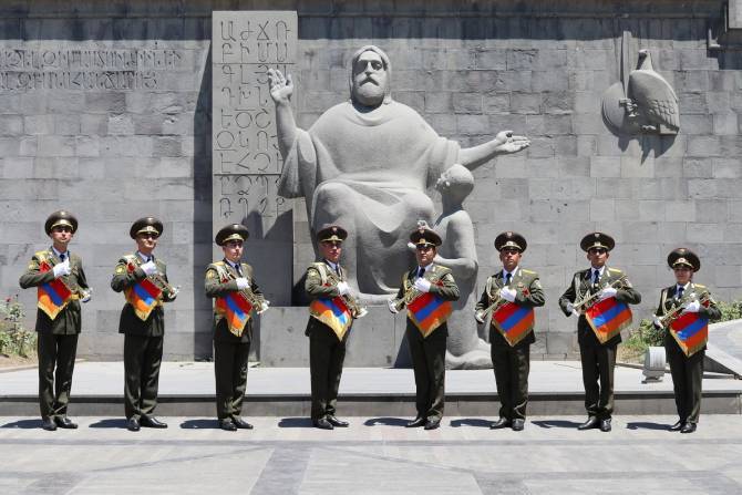 Оркестр Главного штаба ВС Армении примет участие в фестивале «Спасская башня» в Москве