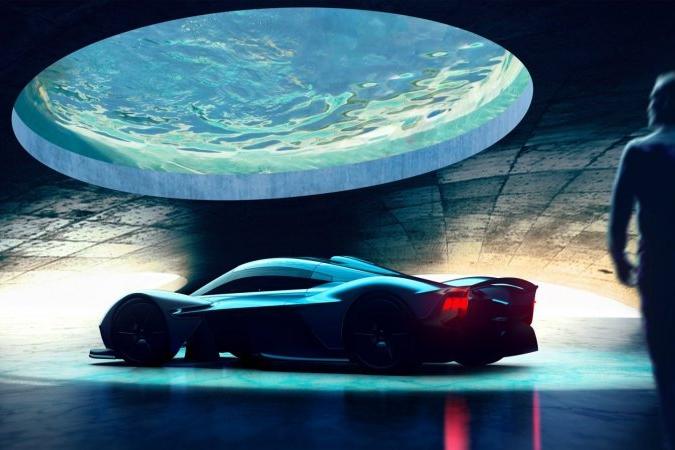 Дизайнерское пространство: Aston Martin представил эскизы футуристичных гаражей