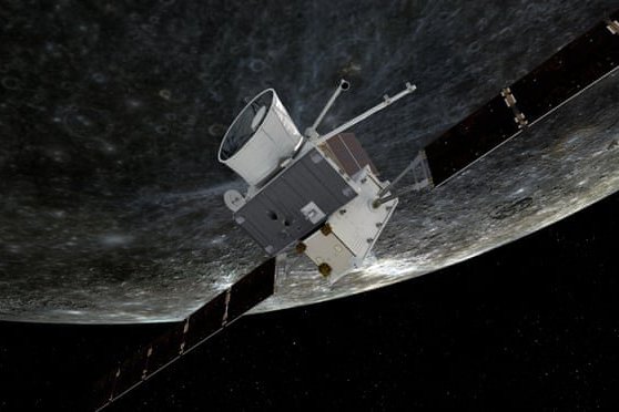Космический корабль BepiColombo отправил на Землю свой первый снимок Меркурия