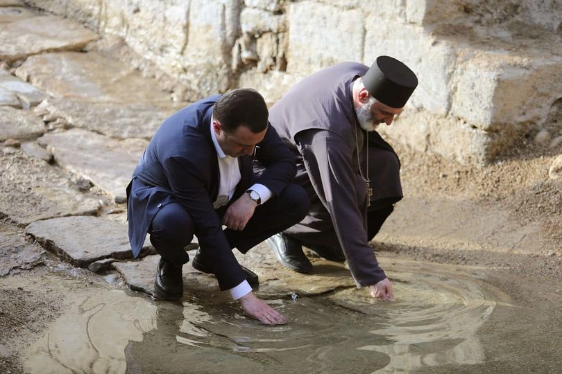 Иордания официально передала Грузии участок земли, где по преданию крестили Иисуса Христа